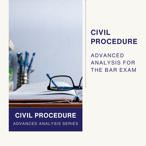 Review for your bar review course. Fleming's Advanced Analysis distills each bar exam subject into one-hour video presentations with subject area checklists and exam approaches. Civil Procedure Topics Jurisdiction, Venue, Choice of Law, Pleadings, Joinder of Claims/Parties, Joinder, Discovery, Summary Judgment, Attacks On the Verdict, Appeal, Res Judicata, Collateral Estoppel.