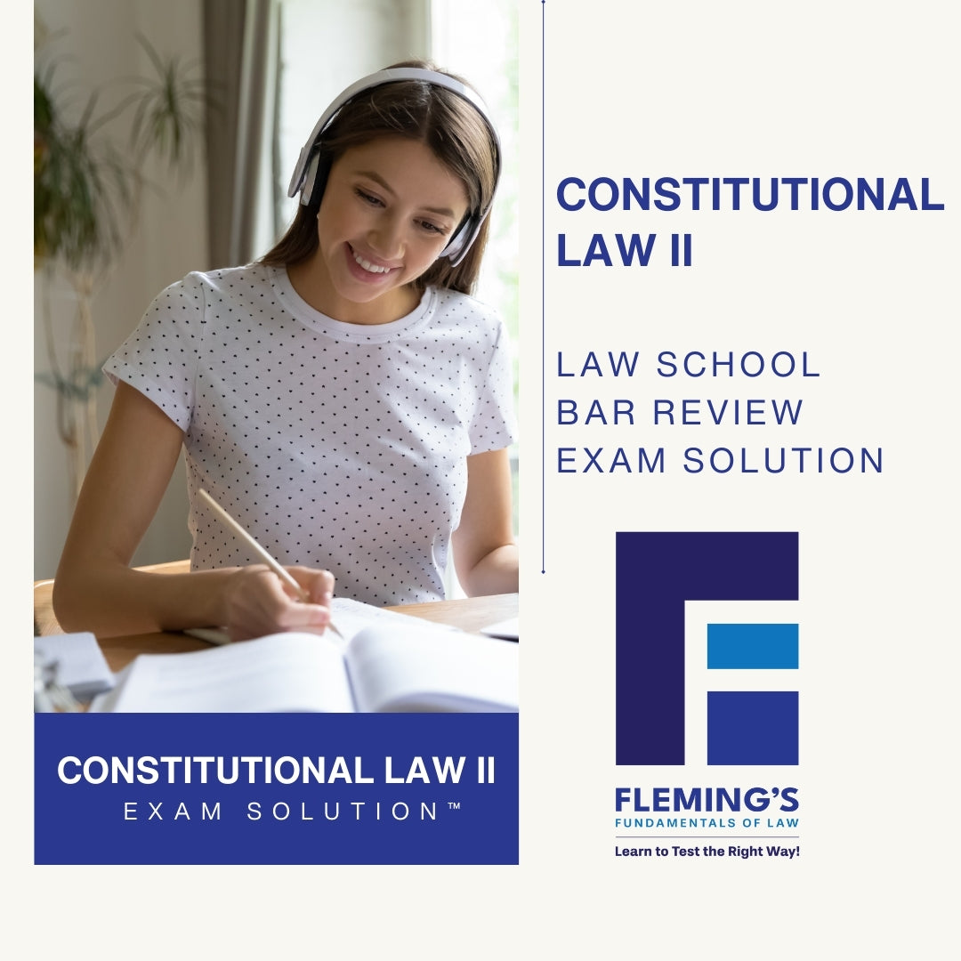 Exam Solution - Constitutional Law II