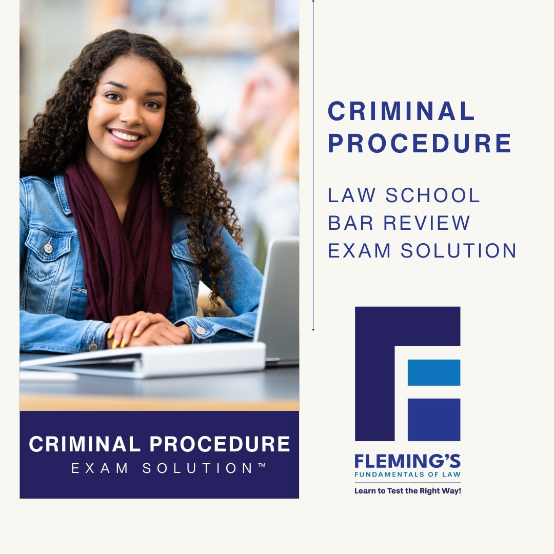 Exam Solution - Criminal Procedure