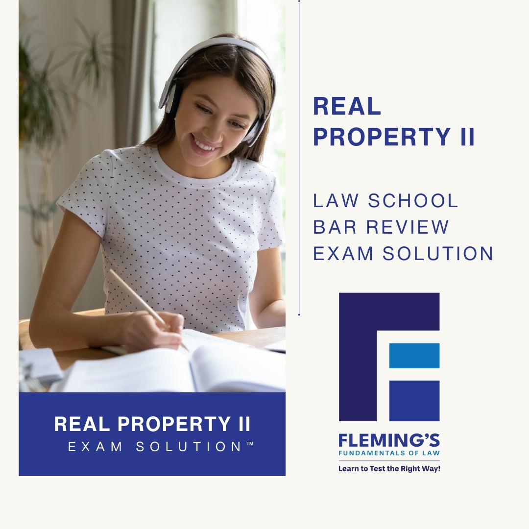 Exam Solution - Real Property II