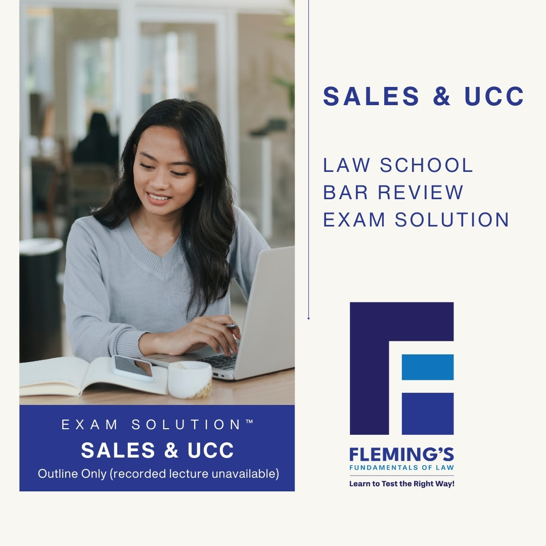 Exam Solution - Sales U.C.C